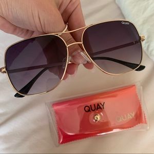 Quay Stop and Stare Oversized Sunglasses
